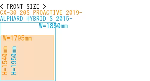 #CX-30 20S PROACTIVE 2019- + ALPHARD HYBRID S 2015-